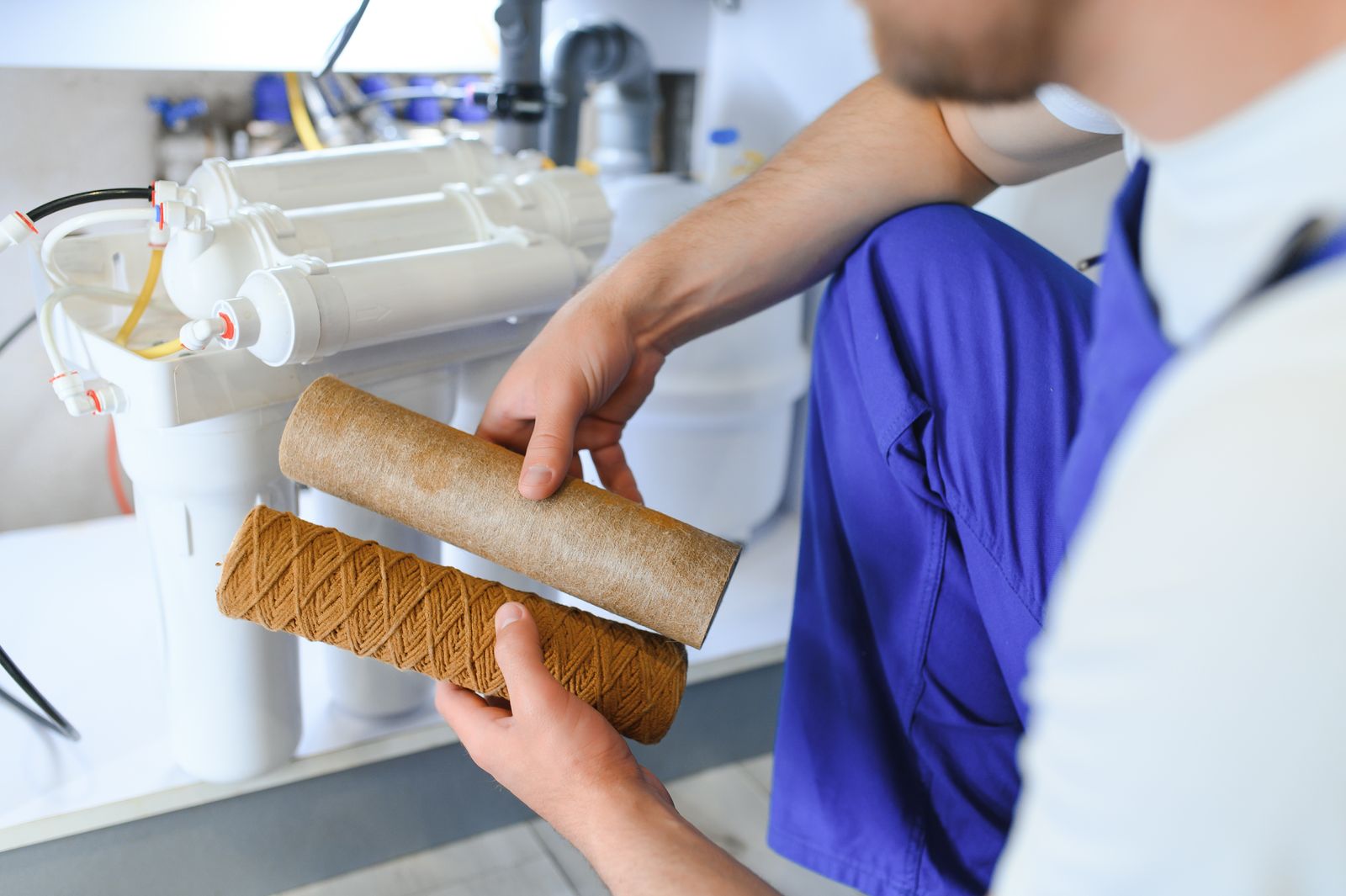 Salt Bridge & Brine Tank Repair performed by a Fix My Water Softener technician