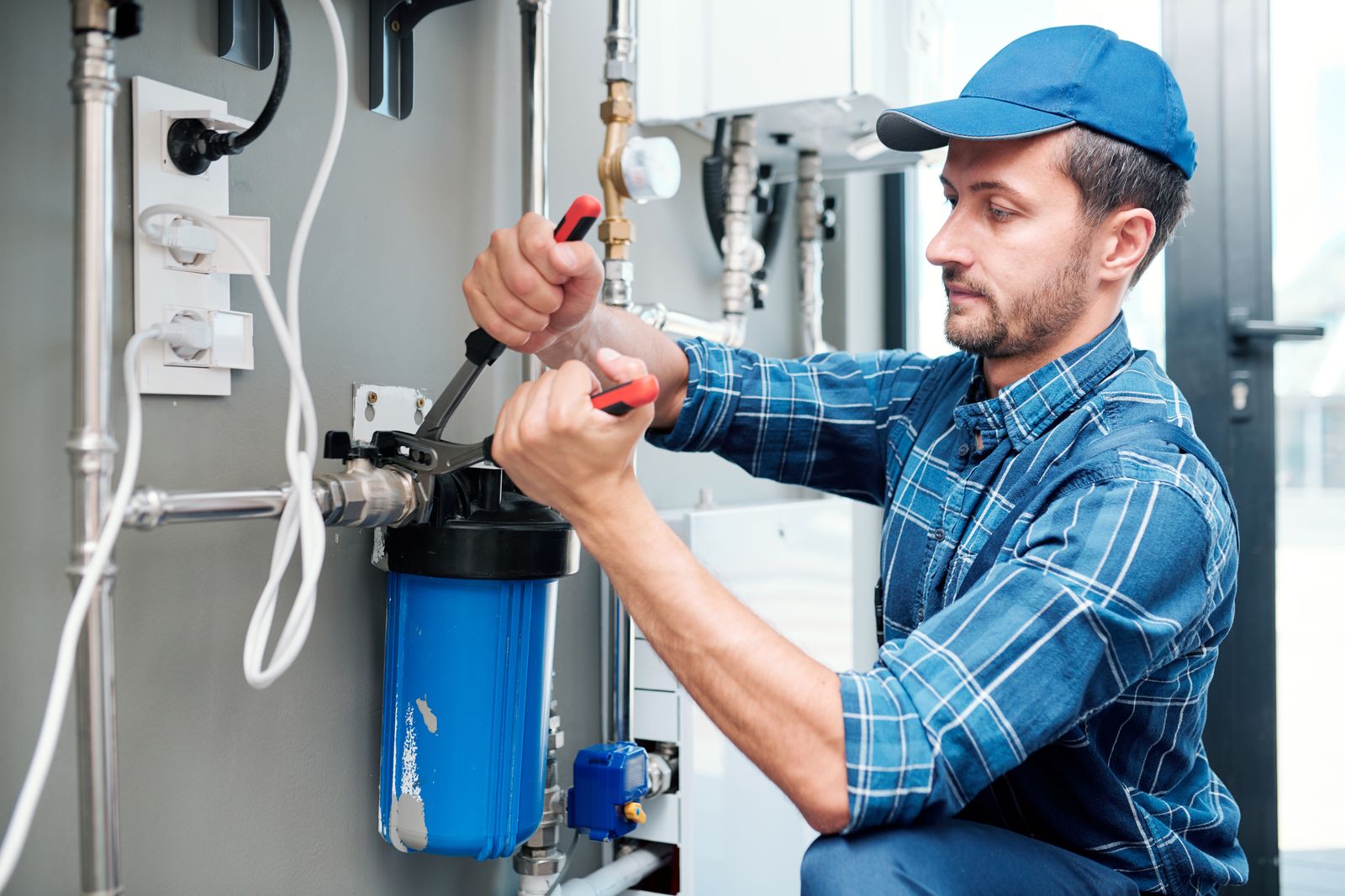 Water Softener Leak Repair performed by a Fix My Water Softener technician